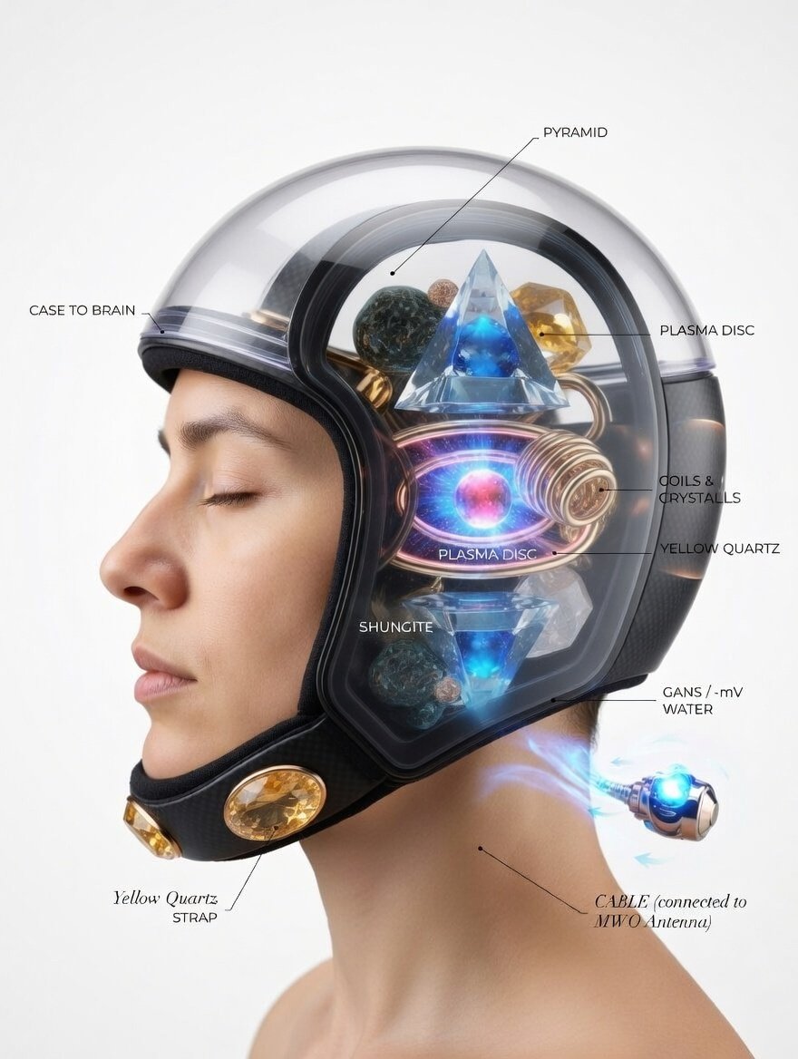 🧠⚡ Casco Cuántico MWO 🧠⚡ Casco Cuántico MWO