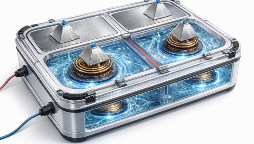 🦶⚡ Base Cuántica para Pies — Análisis del Diseño